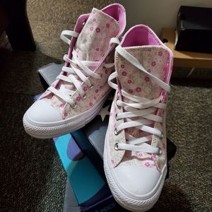 High top converse sneakers
